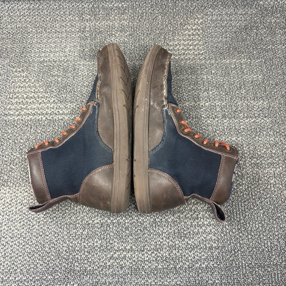 Lems Boulder Boots Navy Stout Zero Drop Wide Lightweight Hiking Size M 10.5 W 12 - Picture 4 of 8